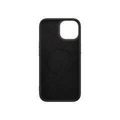 iPhone 14 Plus Kılıf Kablosuz  Şarj Özellikli Karbon Fiber Görünümlü Antina Kapak