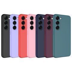 Samsung Galaxy S23 Kılıf Kamera Korumali Mara Lansman Kapak