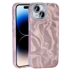 iPhone 15 Plus Kılıf Airbagli Parlak Taş Detay Tasarımlı Esila Kapak