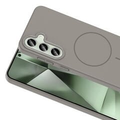 Samsung Galaxy S24 Plus Kılıf Kablosuz Şarj Özellikli Ruby Silikon Kapak