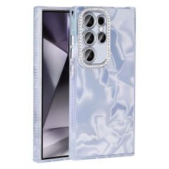 Samsung Galaxy S24 Ultra Kılıf Airbagli Parlak Taş Detay Tasarımlı Esila Kapak