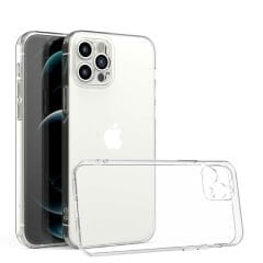 iPhone 12 Pro Max Kılıf Kamera Korumalı Süper Silikon Kapak