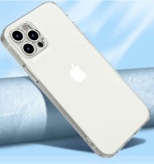 iPhone 12 Pro Max Kılıf Kamera Korumalı Süper Silikon Kapak