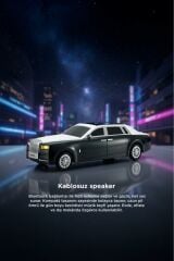 Bluetooth Hoparlör Rolls-Royce Görünümlü Araba Led Ekranlı 15W TWS FM USB Speaker D82