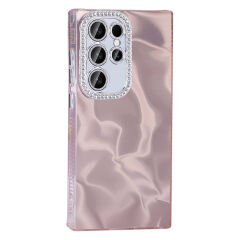 Samsung Galaxy S23 Ultra Kılıf Airbagli Parlak Taş Detay Tasarımlı Esila Kapak