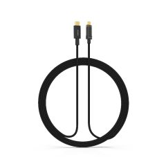 Syrox C141TT 100W Digital Göstergeli Şeffaf Başlık Tasarim Hasir Type-C To Type-C Ultra Hızlı Şarj & Data Kablosu