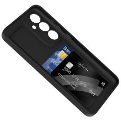 Samsung Galaxy S24 FE Kılıf Kamera Korumalı Kartlık Hazneli Vitra Kapak