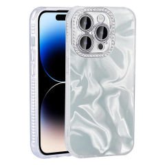 iPhone 14 Pro Kılıf Airbagli Parlak Taş Detay Tasarımlı Esila Kapak