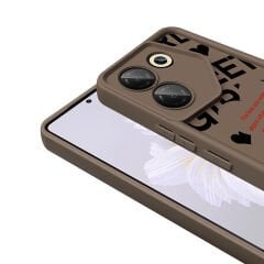 Tecno Camon 20 Pro 5G Kılıf Kamera Korumalı Baskılı Arka Yüzey Klas Kapak