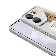 Tecno Camon 20 Pro 5G Kılıf Kamera Korumalı Baskılı Arka Yüzey Klas Kapak
