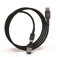 Syrox C143 60W 2 in 1  To Type-C Hasir Ultra Hızlı Şarj & Data Kablosu