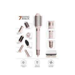 7 In 1 Hava Üflemeli Saç Şekillendirici Airwrap Compact Saç Kurutma Fön Makinesi
