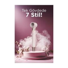 7 In 1 Hava Üflemeli Saç Şekillendirici Airwrap Compact Saç Kurutma Fön Makinesi