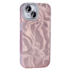 iPhone 14 Kılıf Airbagli Parlak Taş Detay Tasarımlı Zore Esila Kapak