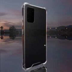 Samsung Galaxy A32 4G Kılıf Nitro Anti Shock Darbe Emici Köşe Korumalı Şeffaf Silikon Kapak