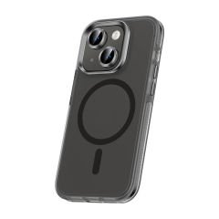iPhone 15 Plus Kılıf Airbagli Magsafe Wireless Şarj Özellikli Klaptika Kapak Kılıf