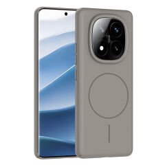 Xiaomi Redmi Note 14 Pro Plus Kılıf Kablosuz Şarj Özellikli Ruby Silikon Kapak