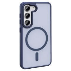 Samsung Galaxy S24 FE Kılıf Kablosuz Şarj Özellikli Mat Arka Yüzey Sio Kapak