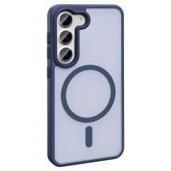 Samsung Galaxy S24 FE Kılıf Kablosuz Şarj Özellikli Mat Arka Yüzey Sio Kapak