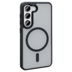 Samsung Galaxy S24 FE Kılıf Kablosuz Şarj Özellikli Mat Arka Yüzey Sio Kapak