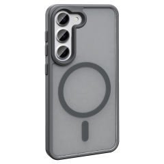 Samsung Galaxy S24 FE Kılıf Kablosuz Şarj Özellikli Mat Arka Yüzey Sio Kapak