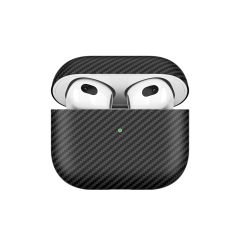 Airpods 3. Nesil Airbag 43 600D Karbon Fiber Kulaklık Kılıfı