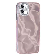 iPhone 12 Kılıf Airbagli Parlak Taş Detay Tasarımlı Esila Kapak