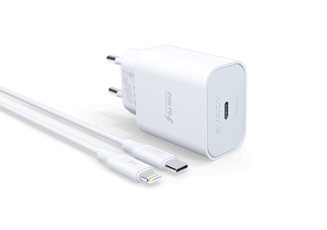 Syrox 20W PD Type-C Lightning Şarj Cihazı PD20L