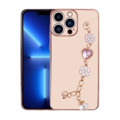 iPhone 13 Pro Max Kılıf El Tutamaçlı Kamera Korumalı Taka Silikon Kapak