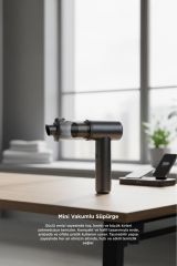 Araç İçi Süpürge 22.000PA Süper Güçlü Emiş USB-C Şarjlı Mini 8000 Mah Araba El Süpürgesi LT102