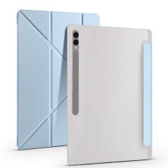 Samsung Galaxy Tab S9 Ultra Kılıf Tri Folding Kalem Bölmeli Standlı Kılıf