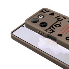 Tecno Camon 20 Pro 4G Kılıf Kamera Korumalı Baskılı Arka Yüzey Klas Kapak