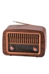 Bluetooth Hoparlör Nostaljik Radyo Kablosuz Speaker D59