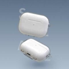 Airpods Pro 2 Kılıf Şeffaf Kristal Silikon Airbag 14 Kılıf