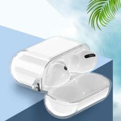 Airpods Pro 2 Kılıf Şeffaf Kristal Silikon Airbag 14 Kılıf