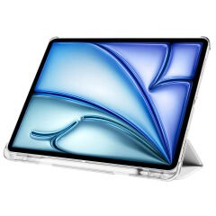 iPad Pro 12.9 2022 M2 Smart Cover Kalem Bölmeli Standlı 1-1 Kılıf