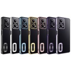 Xiaomi Redmi Note 12 5G Kamera Korumalı Logo Gösteren Omega Kapak kılıf