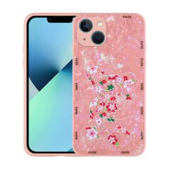 iPhone 13 Kılıf Desenli Sert Silikon Mumila Kapak