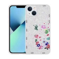 iPhone 13 Kılıf Desenli Sert Silikon Mumila Kapak