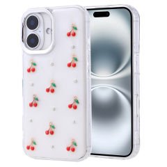 iPhone 16 Pro Kılıf Airbag Tasarımlı Simli Şeffaf Kutup Kapak