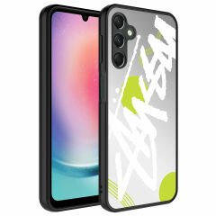 Samsung Galaxy A14 Kılıf Aynalı Desenli Kamera Korumalı Parlak Mirror Kapak Kılıf