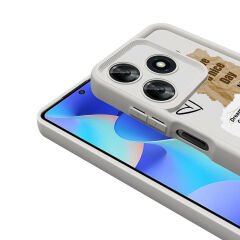 Tecno Spark 10 4G Kılıf Kamera Korumalı Baskılı Arka Yüzey Klas Kapak