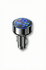 Süper Hızlı 66W 6 Girişli 2 Type-C + 4 Usb Girişli Araç Şarj Başliği