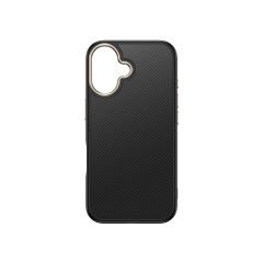 iPhone 16 Kılıf Kablosuz Şarj Özellikli Karbon Fiber Görünümlü Antina Kapak