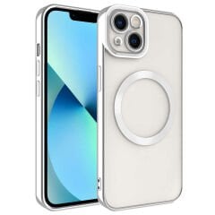 iPhone 13 Kılıf Magsafe Wireless Şarj Özellikli Setro Silikon