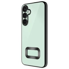 Samsung Galaxy S24 Plus Kılıf Kamera Korumalı Logo Gösteren Omega Kapak