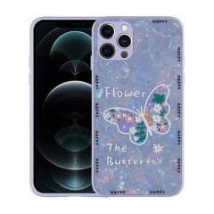 iPhone 13 Pro Max Kılıf Desenli Sert Mumila Kapak