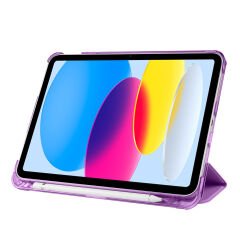 iPad 11.Nesil 2025 Smart Cover Kalem Bölmeli Standlı 1-1 Kılıf
