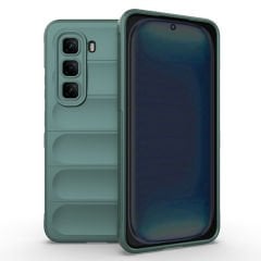 İnfinix Hot 50 4G Kılıf Esnek TPU Oyuklu Arka Yüzey Tasarımlı Etnik Silikon Kapak