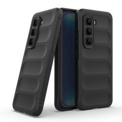 İnfinix Hot 50 4G Kılıf Esnek TPU Oyuklu Arka Yüzey Tasarımlı Etnik Silikon Kapak